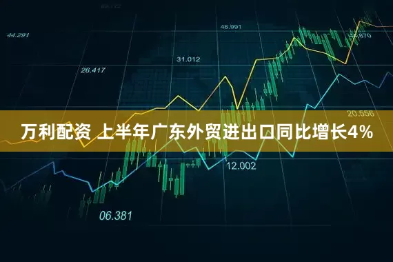 万利配资 上半年广东外贸进出口同比增长4%